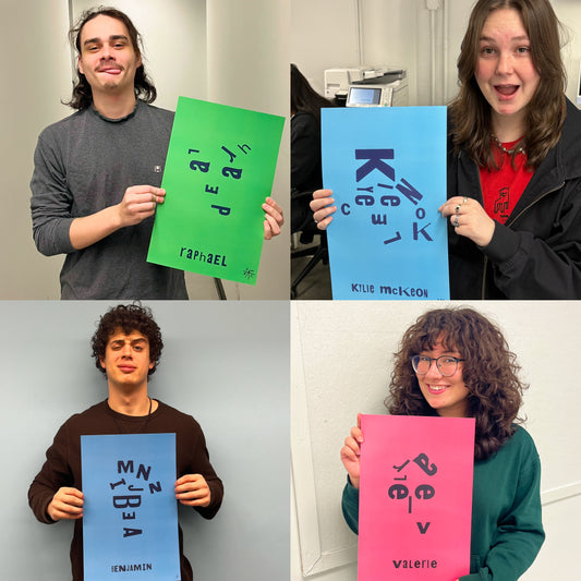 Type Face Poster